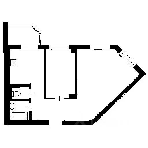 2-к кв. Московская область, Красногорск бул. Космонавтов, 1 (60.0 м) - Фото 2