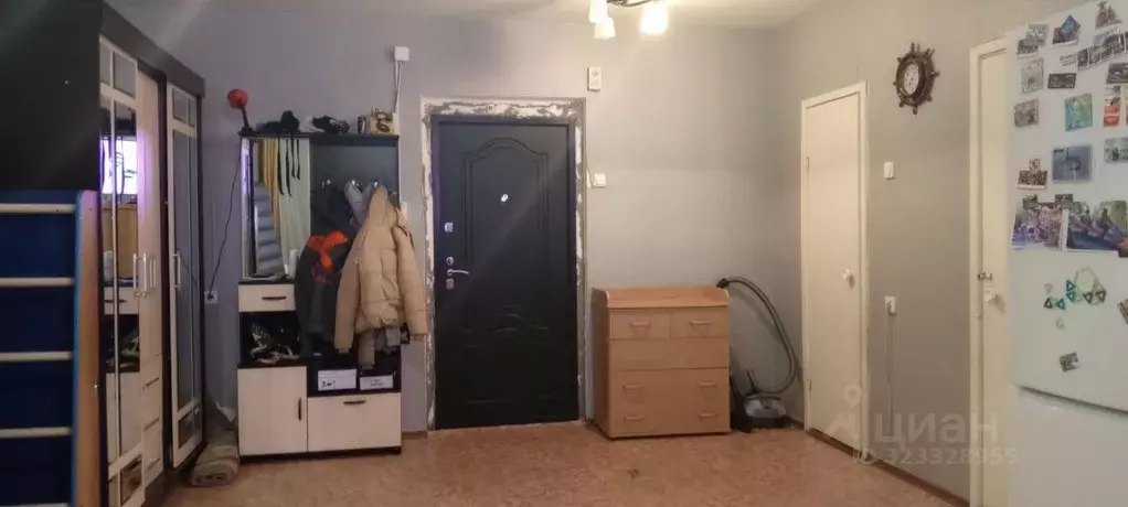 Студия Омская область, Омск ул. 28-я Северная, 22А (33.0 м) - Фото 1