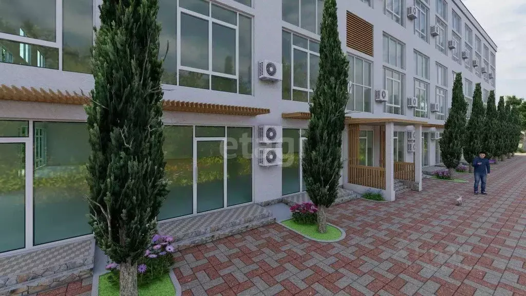 Студия Крым, Сакский район, Лесновское с/пос, с. Прибрежное ул. ... - Фото 1