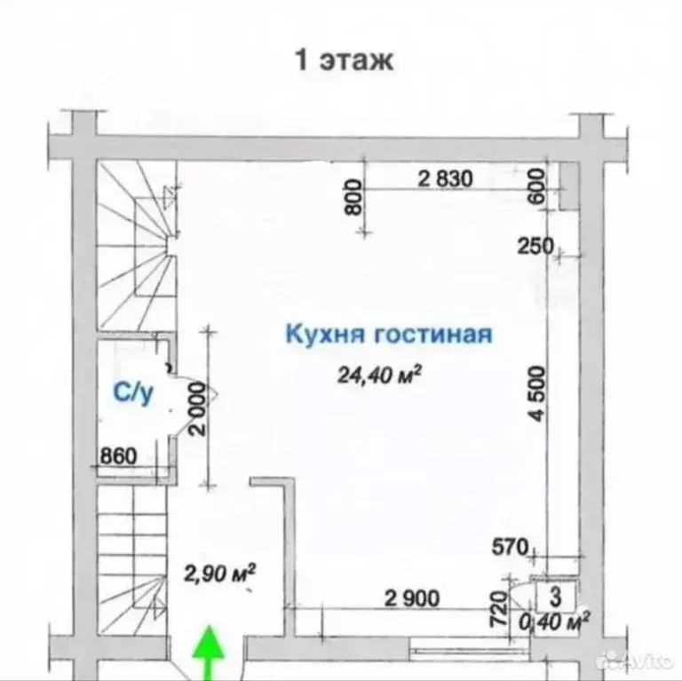 Таунхаус в Калининградская область, Гурьевск ул. Генерал-лейтенанта ... - Фото 2