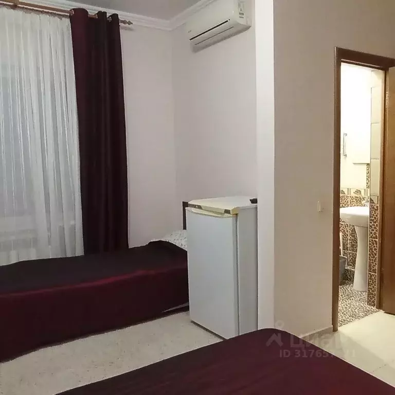 Комната Краснодарский край, Анапа проезд Курортный, 6 (16.0 м) - Фото 1