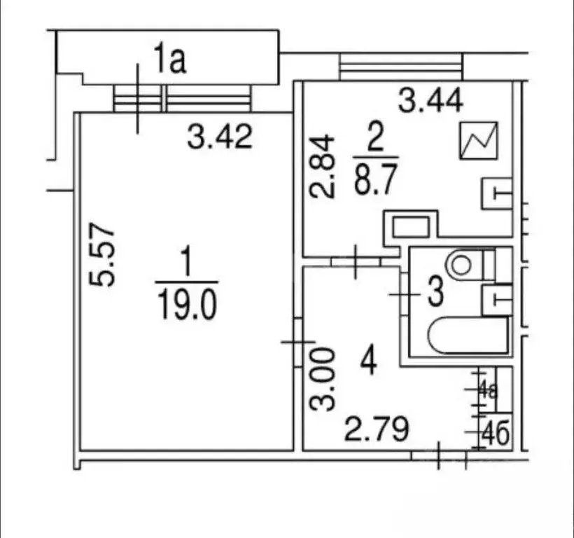1-комнатная квартира: Москва, Лобненская улица, 12к3 (36.5 м) - Фото 1