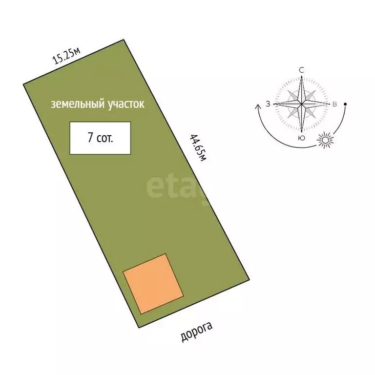 Дом в станица Приближная, улица Холодова (51.7 м) - Фото 1