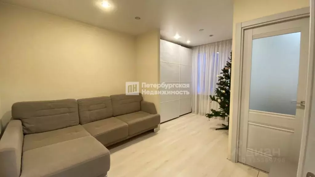 3-к кв. Санкт-Петербург просп. Народного ополчения, 43 (42.2 м) - Фото 1