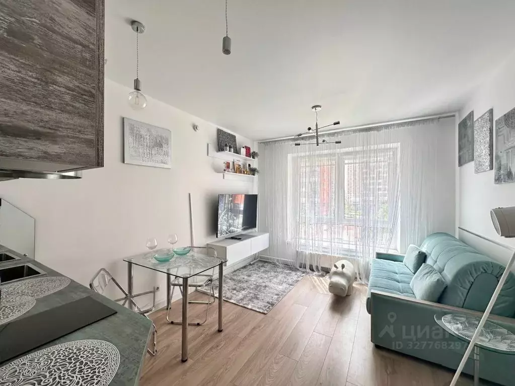 Студия Москва Амурская ул., 2Ак2 (21.0 м) - Фото 1