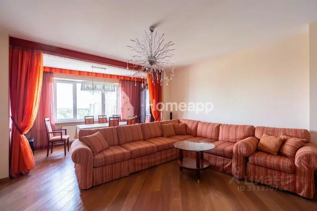 4-к кв. Москва Ленинградское ш., 52Б (142.0 м) - Фото 1