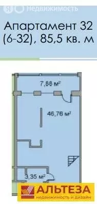 Квартира-студия: Светлогорск, Морской бульвар, 21 (85.5 м) - Фото 1