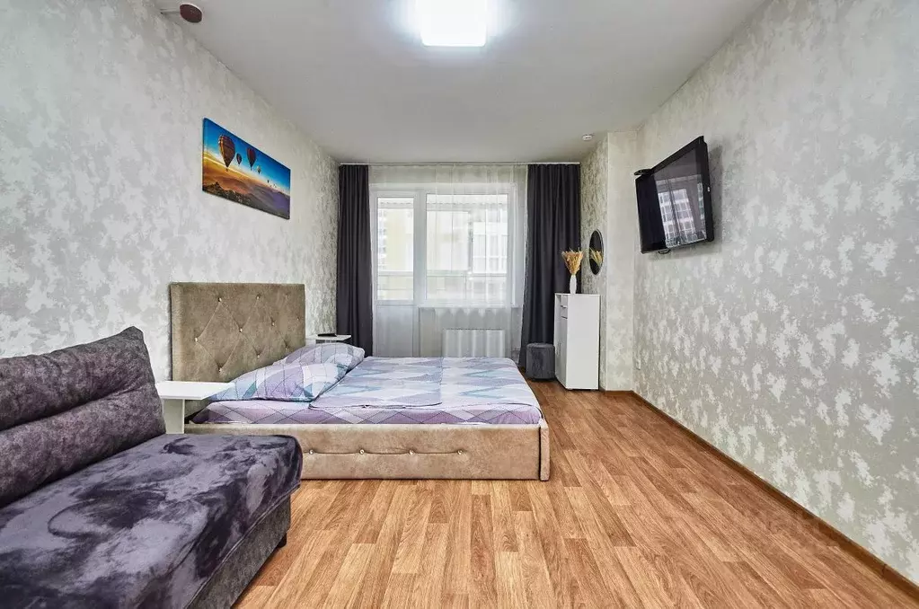 1-к кв. Томская область, Томск Большая Подгорная ул., 87блок2 (40.0 м) - Фото 1