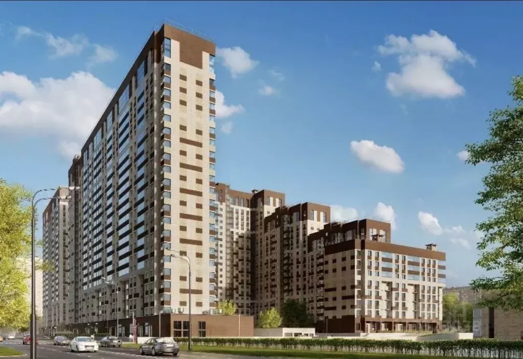 3-к кв. Москва ул. Красная Сосна, 3 (73.0 м) - Фото 1