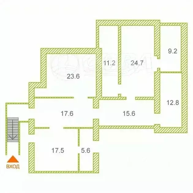 Помещение свободного назначения в Курганская область, Курган ул. ... - Фото 1