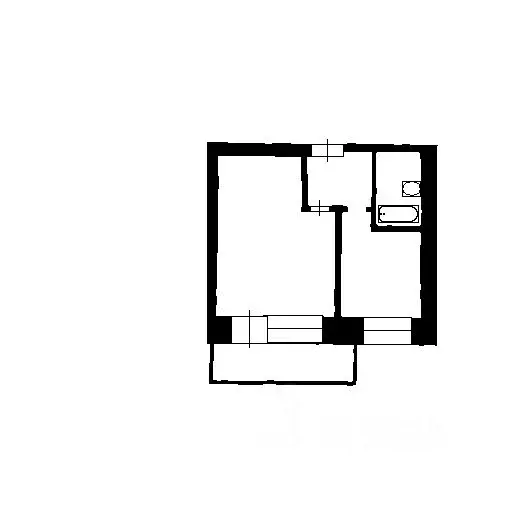 1-к кв. Свердловская область, Нижний Тагил ул. Циолковского, 2к2 (23.2 ... - Фото 2