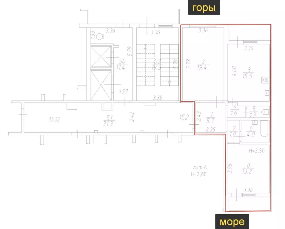 2-к кв. Краснодарский край, Геленджик ул. Маршала Жукова, 1к3 (62.5 м) - Фото 2