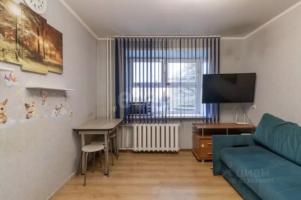 Комната Тюменская область, Тюмень Харьковская ул., 1 (17.3 м) - Фото 1