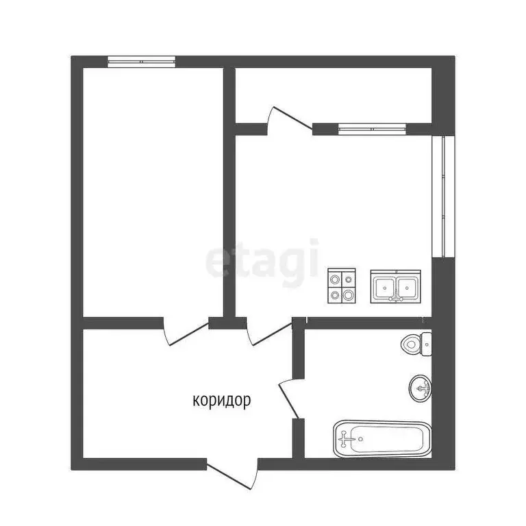 1-комнатная квартира: Сочи, улица Володарского, 6 (51 м) - Фото 0