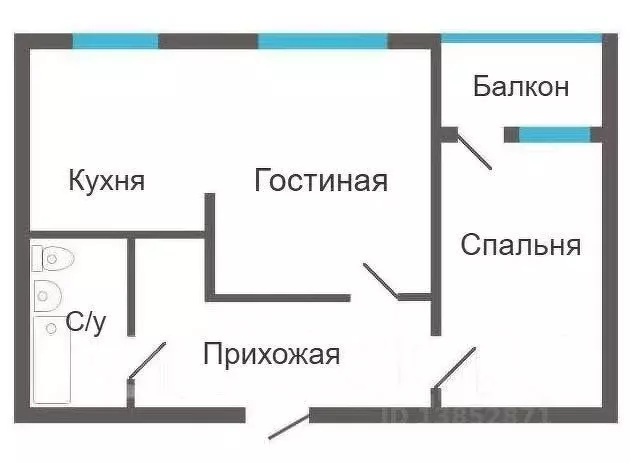 1-к кв. Приморский край, Владивосток ул. Сабанеева, 13 (51.4 м) - Фото 1
