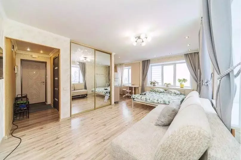 1-к кв. Пермский край, Пермь ул. Качалова, 15 (35.0 м) - Фото 2