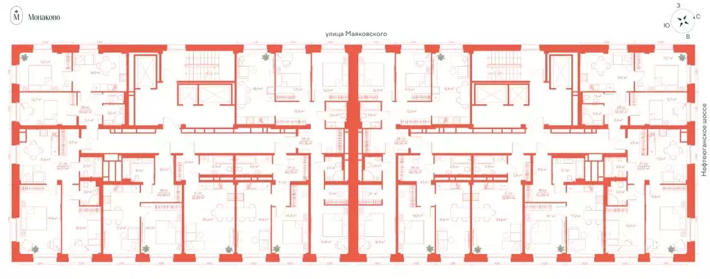 3-к кв. Ханты-Мансийский АО, Сургут 1А кв-л,  (84.36 м) - Фото 1