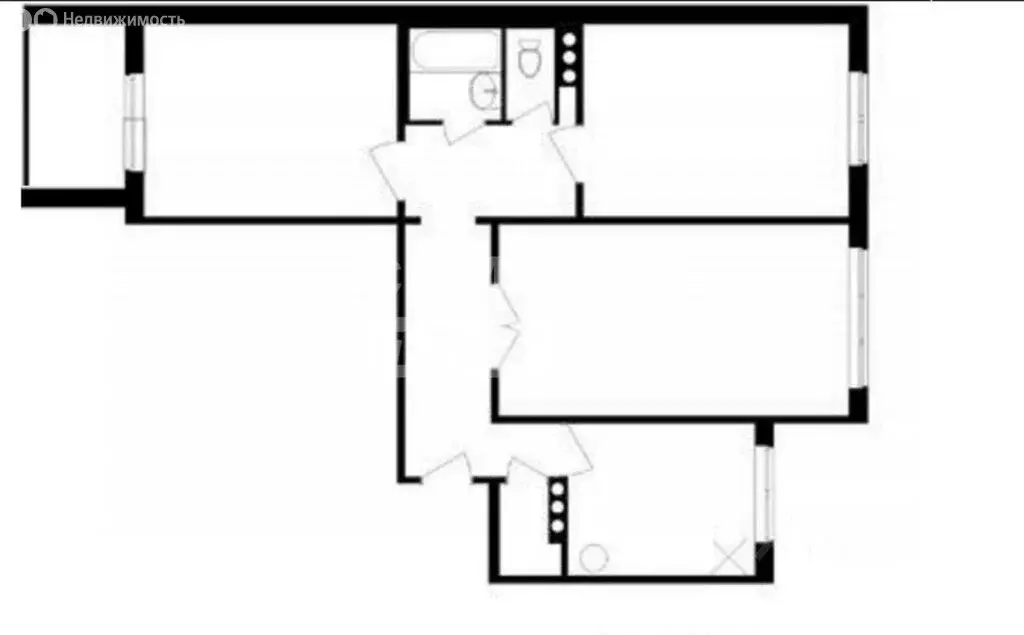 3-комнатная квартира: Барнаул, Балтийская улица, 67 (67.9 м) - Фото 1
