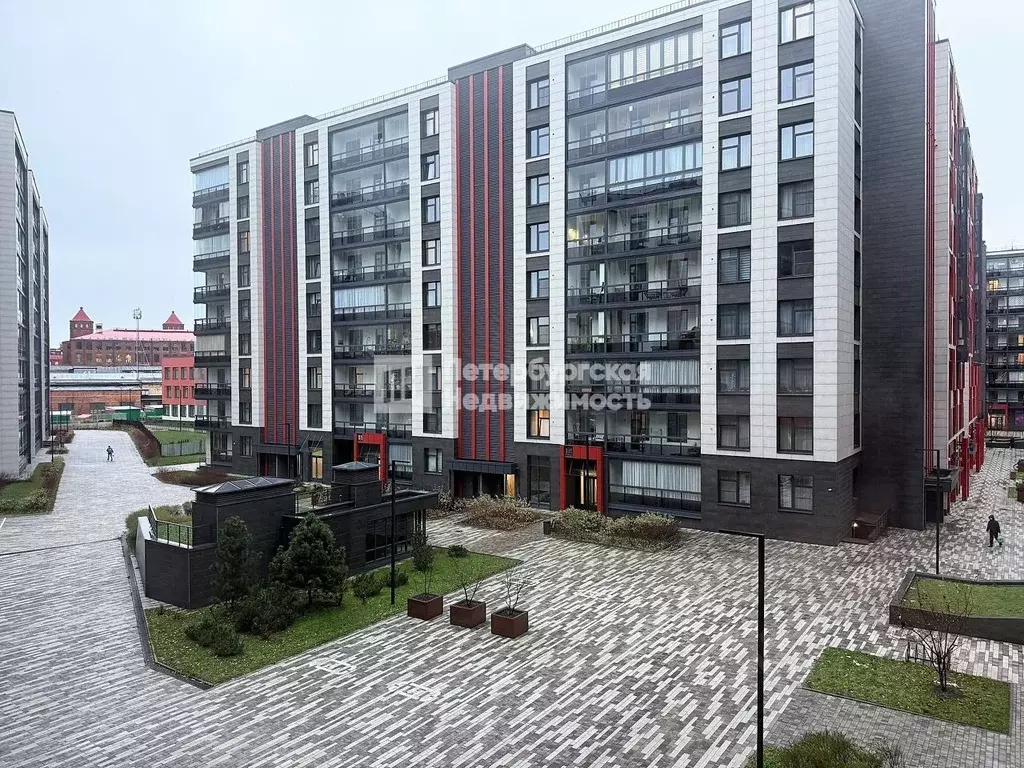 2-к кв. Санкт-Петербург ул. Александра Матросова, 3 (75.9 м) - Фото 1