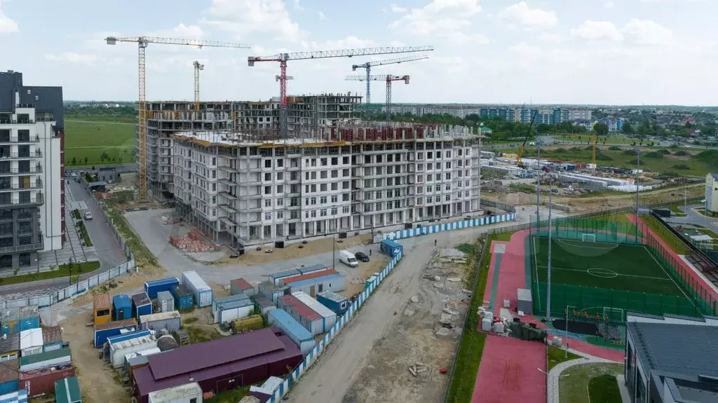 1-к. квартира, 61,8 м, 5/10 эт. - Фото 1