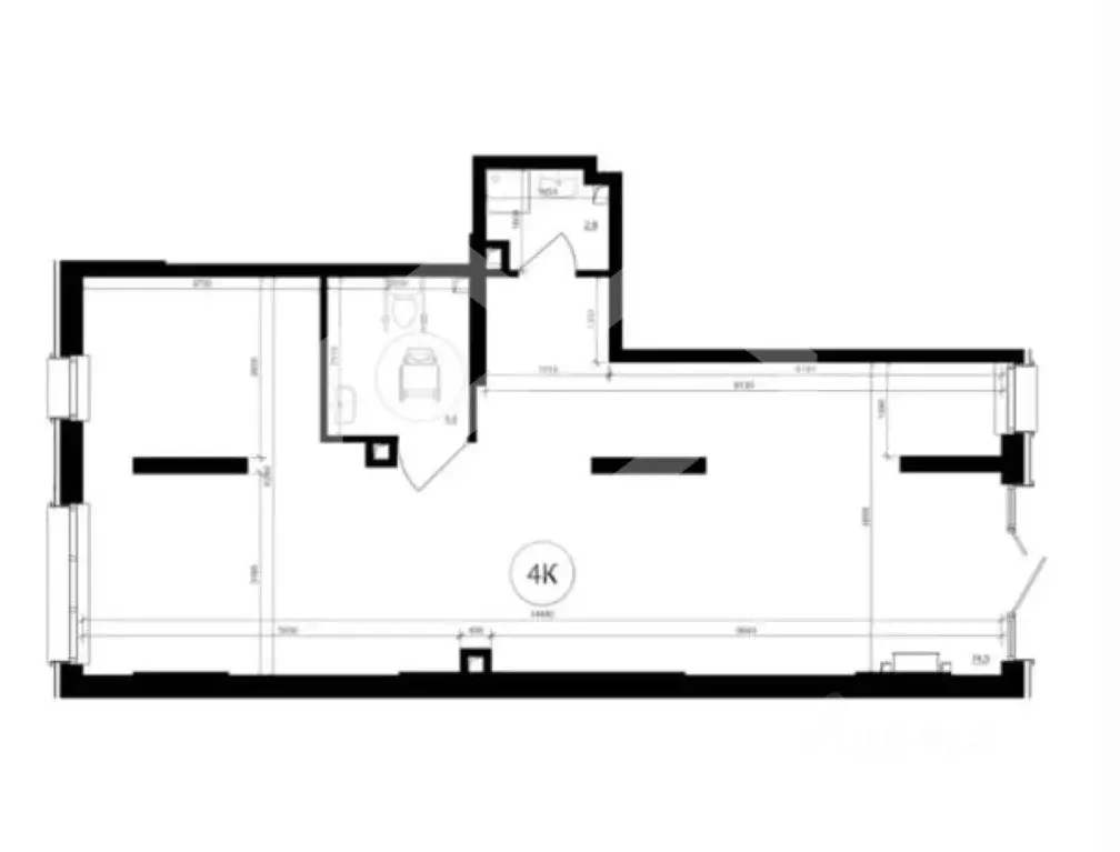 Помещение свободного назначения в Москва Филатов Луг жилой комплекс, ... - Фото 2