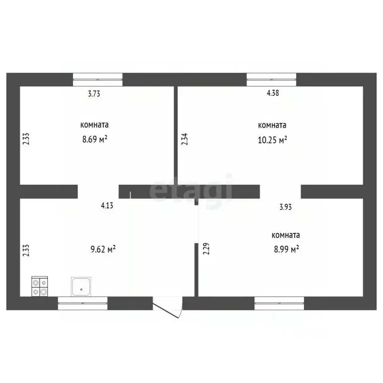 Дом в Тюменская область, Тюмень Яровское садовое товарищество,  (30 м) - Фото 1