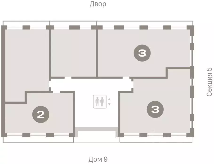 3-к кв. Тюменская область, Тюмень Причальная ул., 7 (80.45 м) - Фото 1