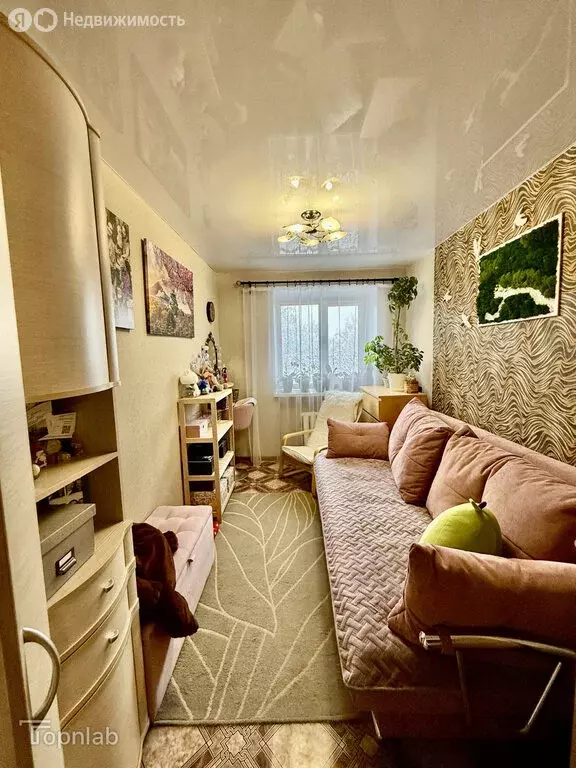 3-комнатная квартира: Кстово, 2-й микрорайон, 19 (56.8 м) - Фото 1