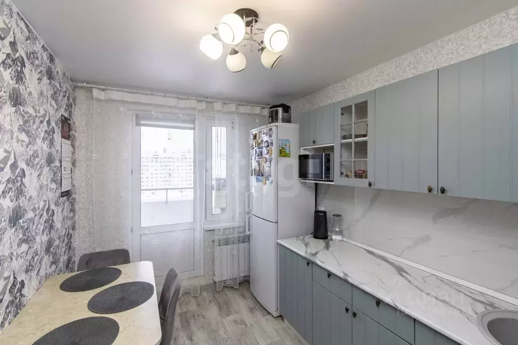 1-к кв. Тюменская область, Тюмень Антипино мкр, ул. Беловежская, 15 ... - Фото 1