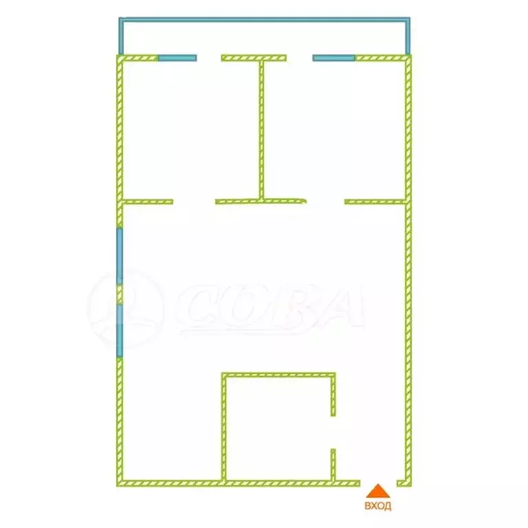 3-комнатная квартира: Сочи, микрорайон Светлана, Учительская улица, ... - Фото 2