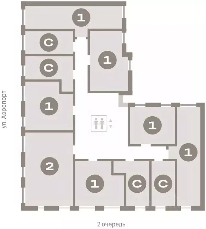 Студия Новосибирская область, Новосибирск ул. Аэропорт, 88 (24.74 м) - Фото 1