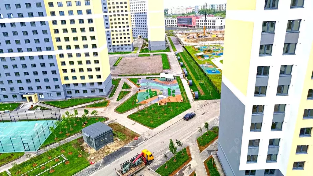 2-к кв. Санкт-Петербург ул. Пахомовская, 14к1 (53.0 м) - Фото 1