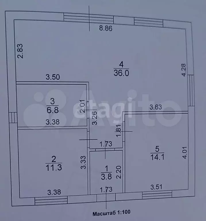 Дом 74,5 м на участке 4,5 сот. - Фото 0