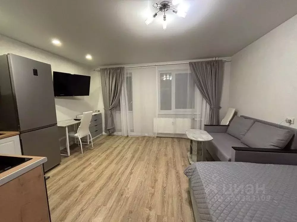 Студия Ленинградская область, Мурино Всеволожский район, просп. ... - Фото 1