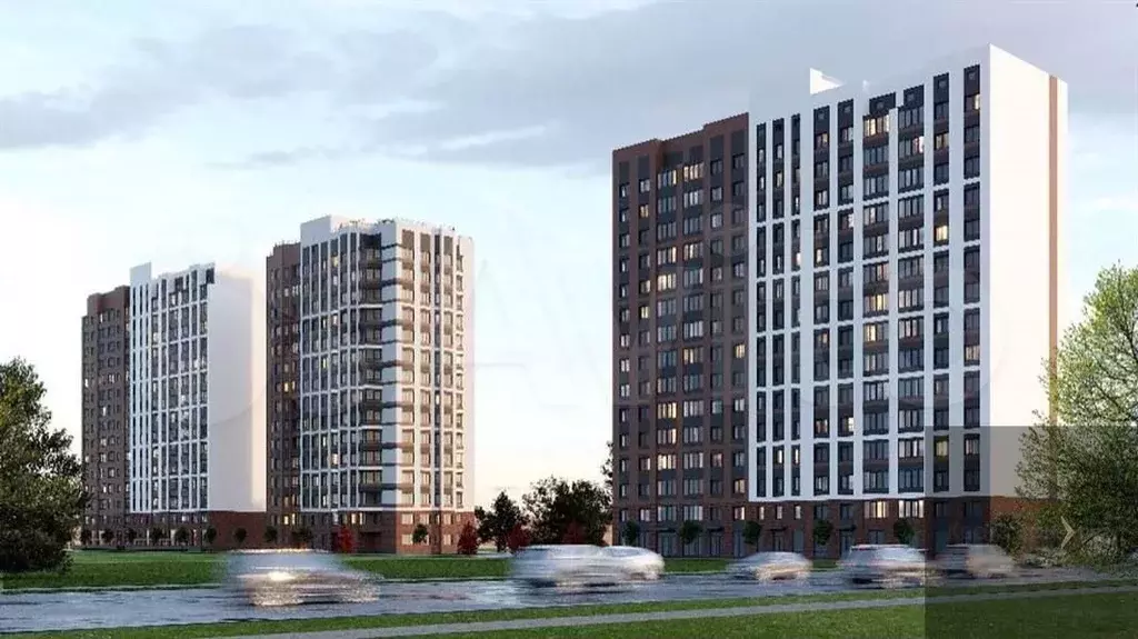 1-к. квартира, 35,3 м, 5/15 эт. - Фото 1