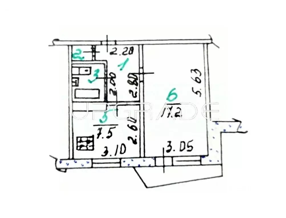 1-к кв. Орловская область, Орел ул. 8 Марта, 21 (33.0 м) - Фото 1