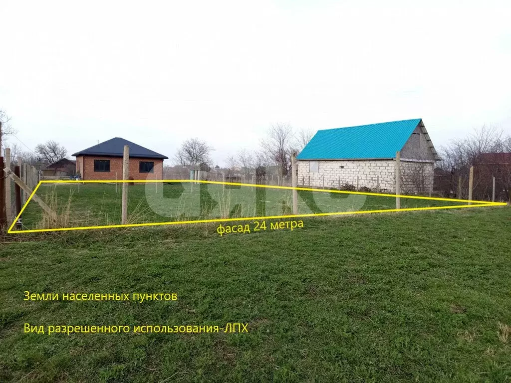 Участок в станица Курчанская, улица Лермонтова, 39 (5 м) - Фото 0