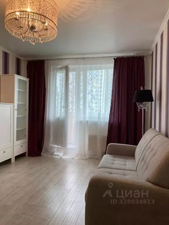 1-к кв. Москва Митинская ул., 28К1 (38.0 м) - Фото 1