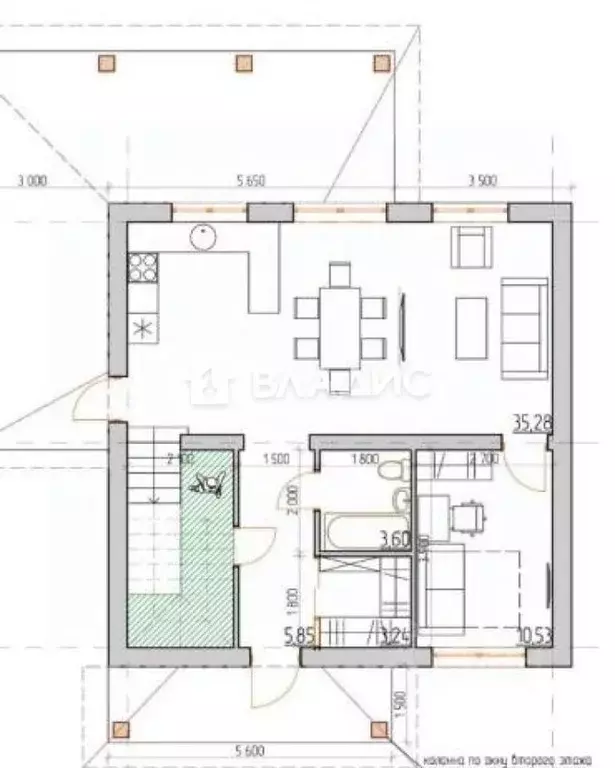 Дом в Владимирская область, Суздальский район, с. Новоалександрово ул. ... - Фото 2