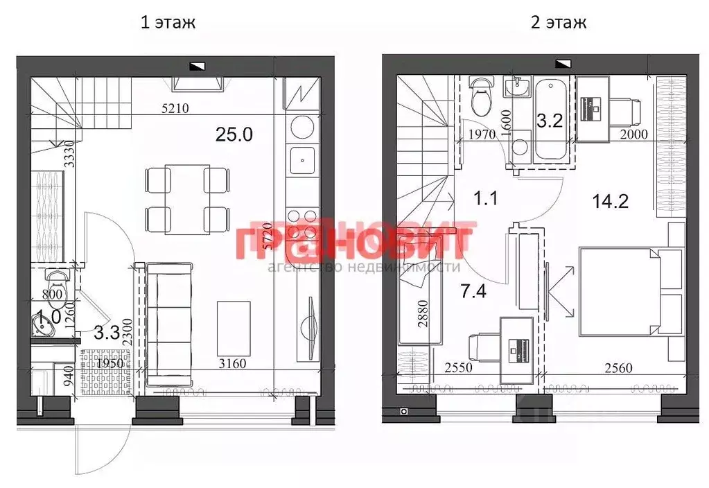 Таунхаус в Новосибирская область, Новосибирский район, Мичуринский ... - Фото 1