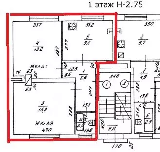 2-к кв. Калининградская область, Калининград ул. Юрия Гагарина, 151 ... - Фото 2