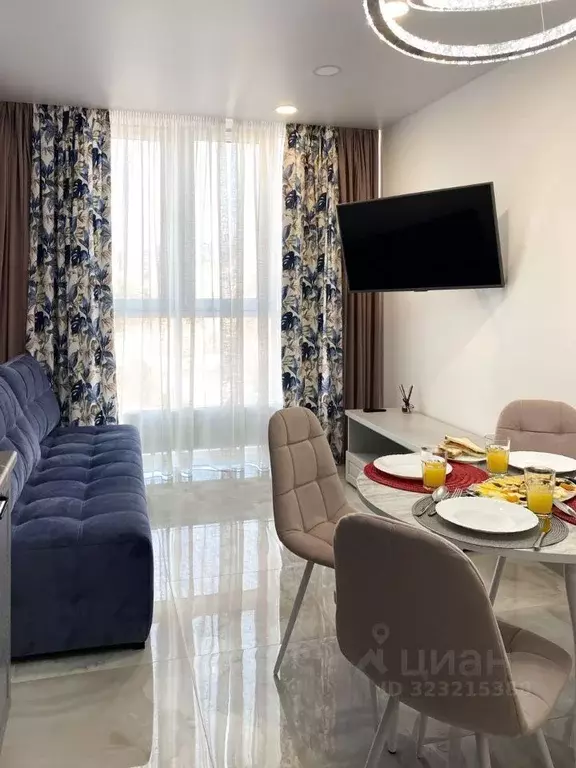 2-к кв. Краснодарский край, Сочи Завокзальный мкр, пер. Трунова, 6к6 ... - Фото 2