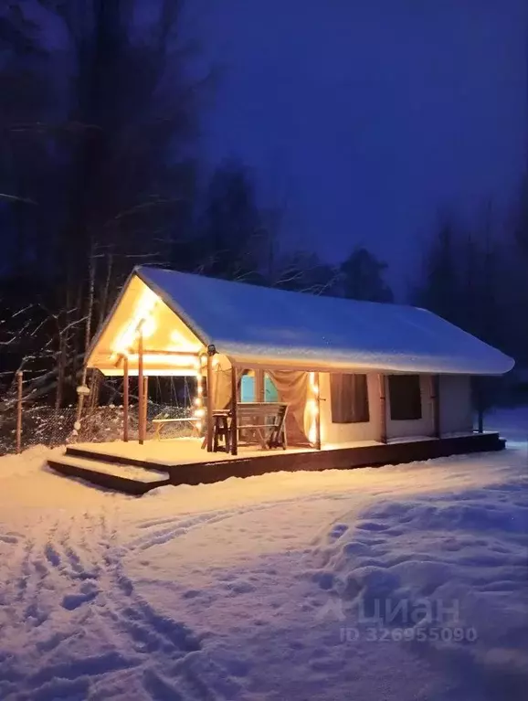 Дом в Ленинградская область, Выборгский район, Полянское с/пос, ... - Фото 1