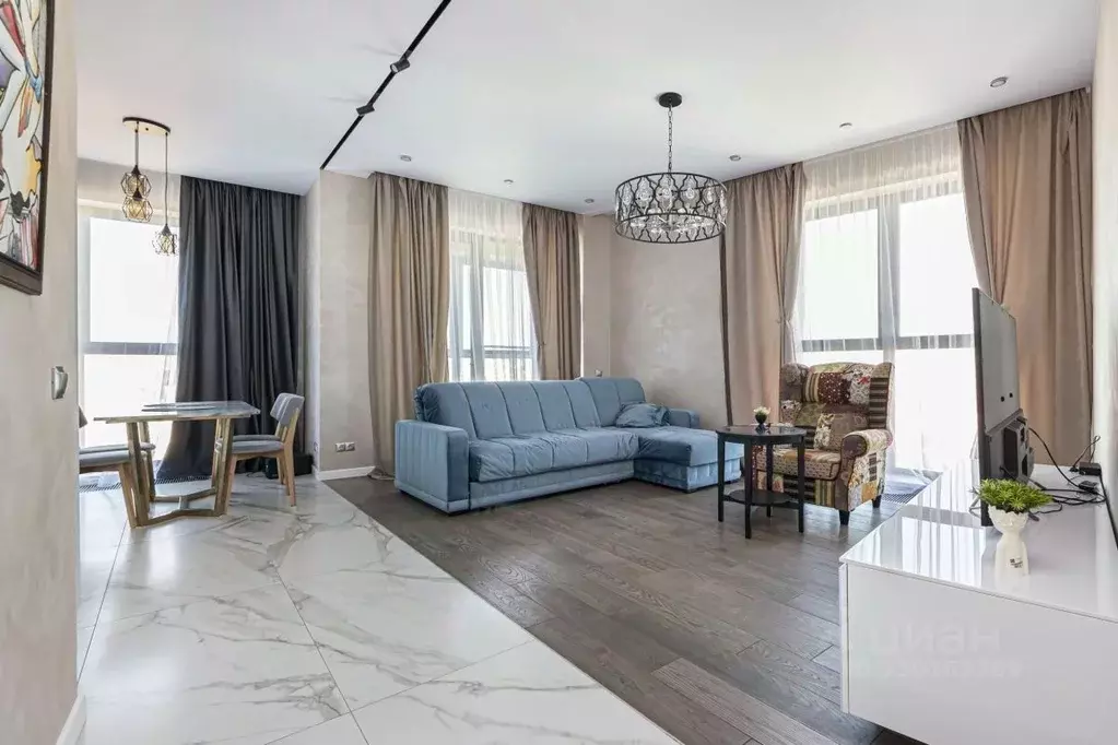 2-к кв. Москва пер. 2-й Петра Алексеева, 5 (58.0 м) - Фото 1