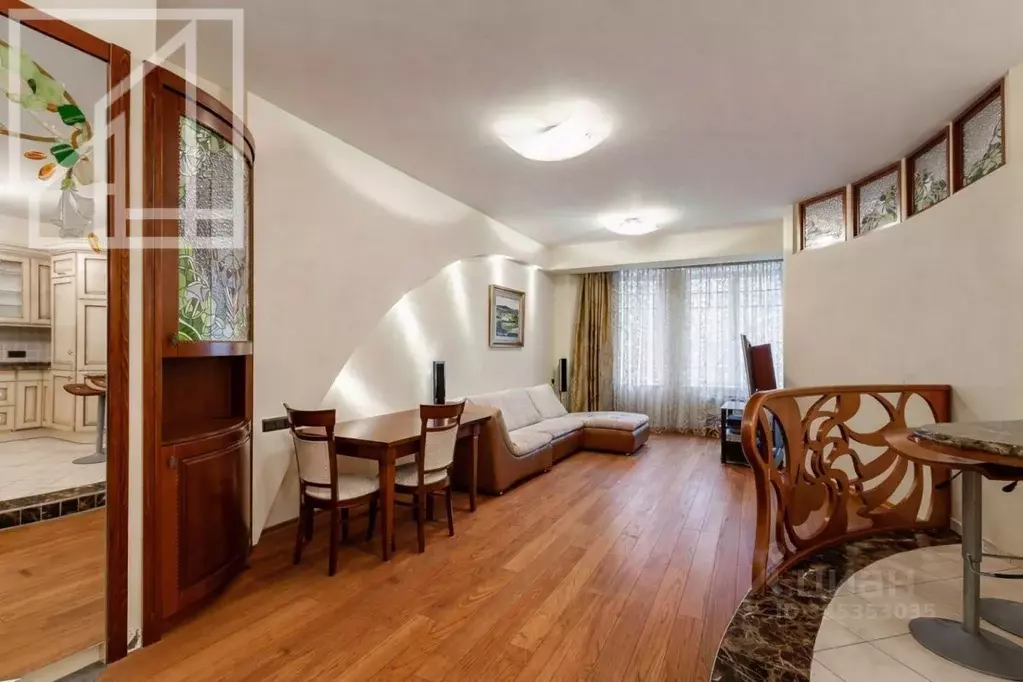 4-к кв. Москва 1-й Неопалимовский пер., 8 (130.0 м) - Фото 2