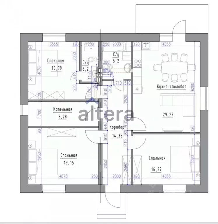 дом в татарстан, казань ул. авиации, 6 (118 м) - Фото 1