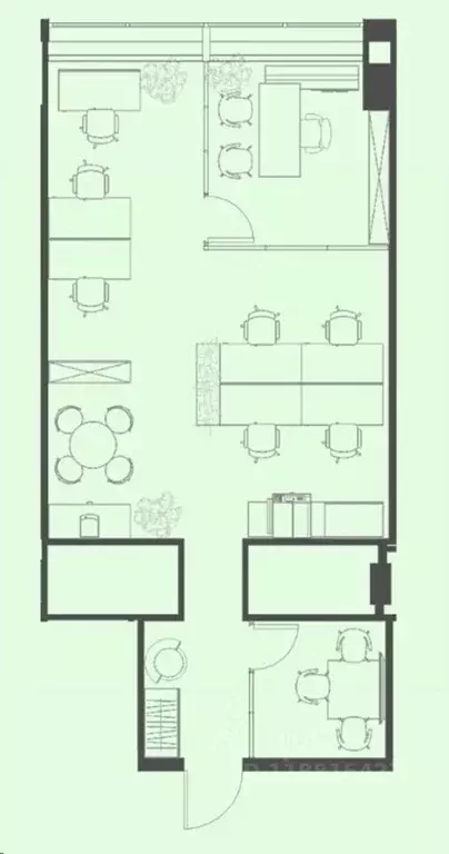 Офис в Москва проезд 3-й Марьиной рощи, 40С2 (58 м) - Фото 2