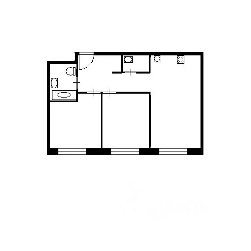 2-к кв. Московская область, Балашиха ул. Реутовская, 12 (61.5 м) - Фото 1