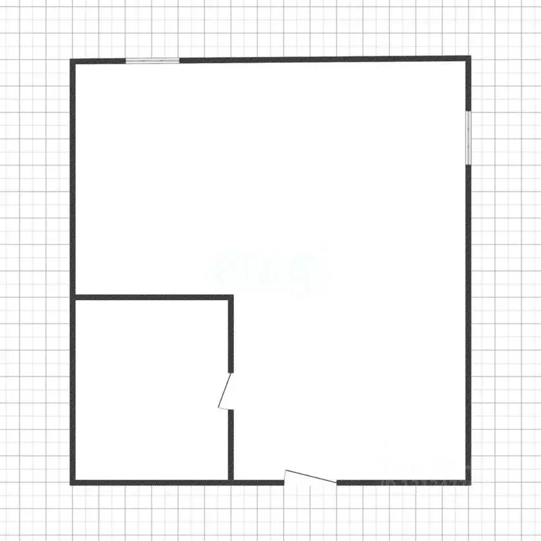 Студия Курская область, Курск ул. Черняховского, 31А (22.5 м) - Фото 2