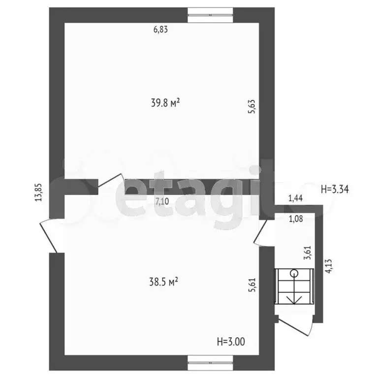 Продам помещение свободного назначения, 78.3 м - Фото 1